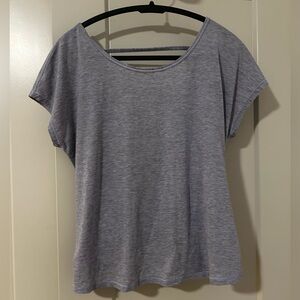lululemon yoga open back top